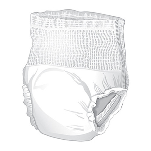 McKesson Absorbent Underwear Pull On with Tear Away Seams Adult Medium Unisex Disposable Heavy Absorbency, UW33851, Bag of 20