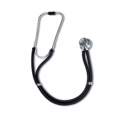 Sprague Stethoscope W.A. Baum Black 2-Tube 30'' Tube Double Sided Chestpiece 2700 Pack of 1