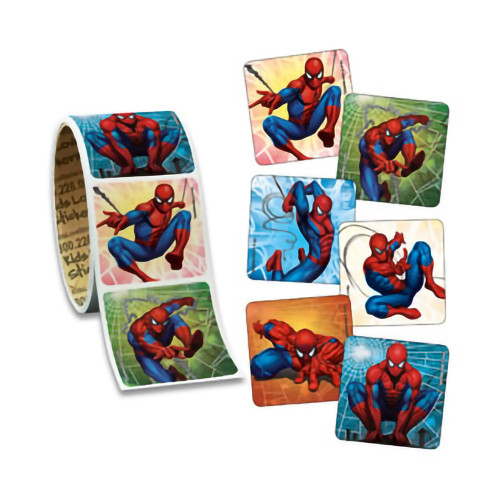 Value Stickers SpiderMan Classic, 1.63", Roll of 1