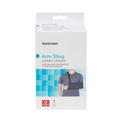 Arm Sling McKesson Hook and Loop Closure One Size Fits Most 155-79-84300 Each/1 Jan-34 MCK BRAND 1159082_EA