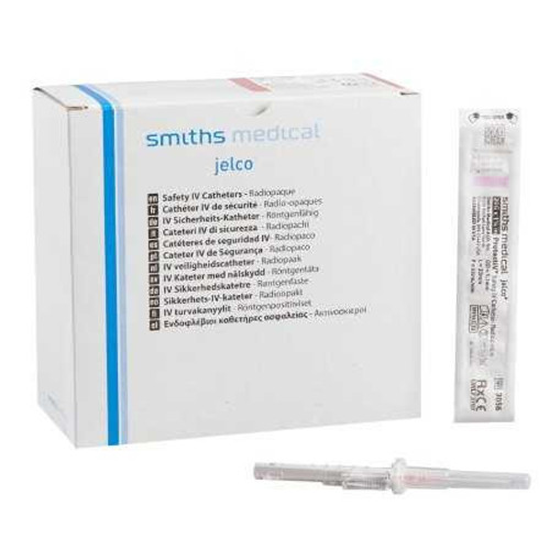 Peripheral IV Catheter Protectiv 20 Gauge 1.25 Inch Retracting Safety Needle 305606 Case/200 1087749 Smiths Medical 190116_CS