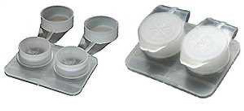 Contact Lens Case White 250-400W Each/1 49906031510 Eaton Medicals 371100_EA Contact Lens Case White 250-400W Each/1 49906031510 Eaton Medicals 371100_EA
