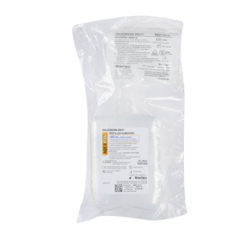 Aquapak Humidifier with Adapter 540 mL Sterile Water Adult / Pediatric, HUD00540, Case of 12