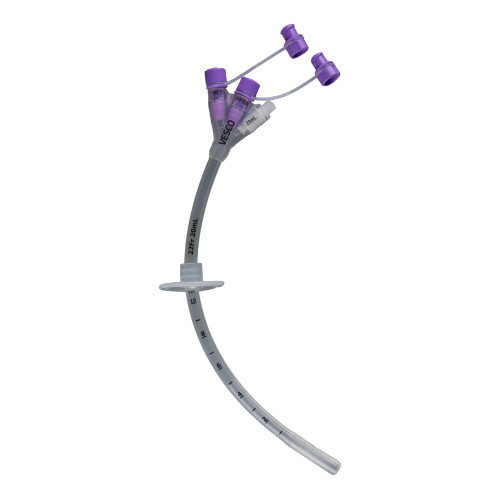 Vesco Medical Gastrostomy Feeding Tube 22 Fr. Silicone, VED-222, Pack of 1