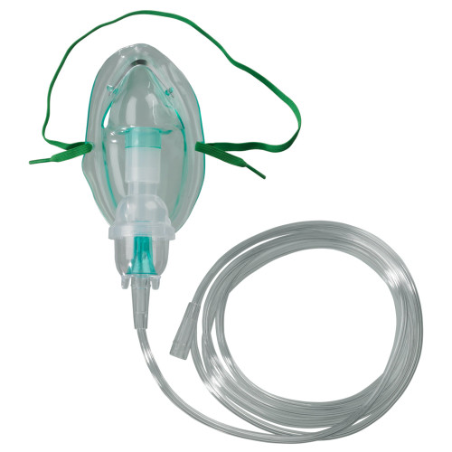 Handheld Compressor Nebulizer System Small Volume Medication Cup Adult / Pediatric Aerosol Mask Delivery, NEB KIT 600, Case of 50