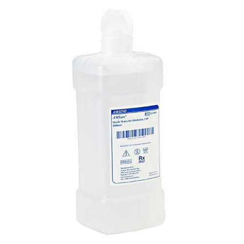 AMSure Sterile Water Pour Bottle, 1,000 mL per Bottle – AS1065, Case of 12 Bottles 15977 AMSure® 472384_CS
