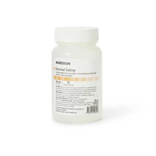 McKesson Irrigation Solution Sodium Chloride 0.9% Not for Injection Bottle Screw Top 100 mL 37-6240 Each/1 2110-00 MCK BRAND 560284_EA