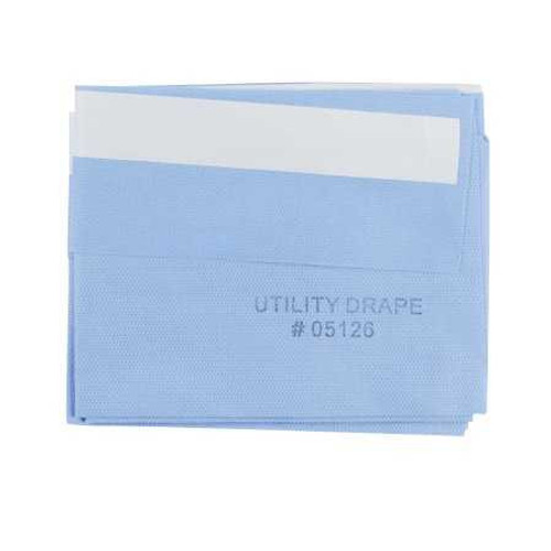 General Purpose Drape McKesson Utility Drape with Tape 15 W X 26 L Inch Sterile 16-I80-05126-S Case/100 367 MCK BRAND 1130802_CS
