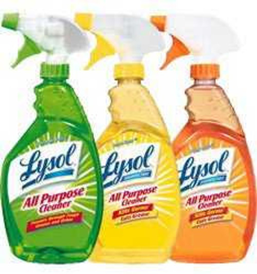 LysolSurface Cleaner Ammoniated Pump Spray Liquid 32 oz. Bottle Lemon Breeze Scent NonSterile RAC75352CT Case/12 13220S Lagasse 680982_CS