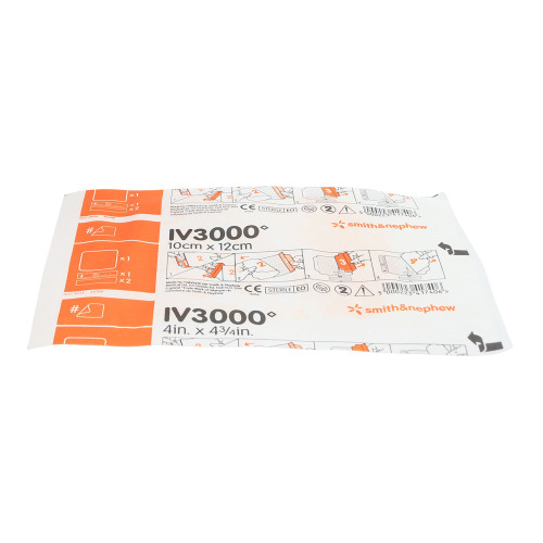 IV3000 I.V. Dressing REATIC Film 4 X 4-3/4 Inch Sterile, 66024008, Pack of 1