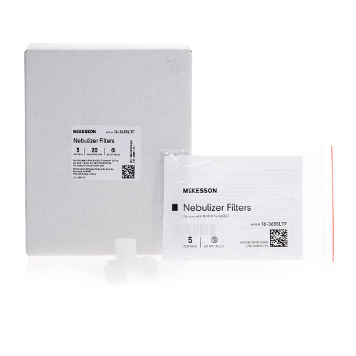 McKesson Nebulizer Filter, 16-3655LTF, Case of 100