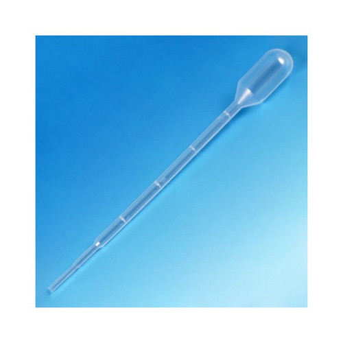 Globe Scientific Transfer Pipette 3 mL, Graduated NonSterile 137035, Case of 5000