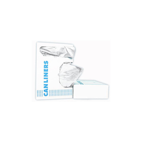 Heritage Trash Bag 60 gal. 2 mil 38 X 58 Inch Clear 2X-Heavy Duty Star Seal Bottom Flat Pack, HERH7658QC, Case of 100