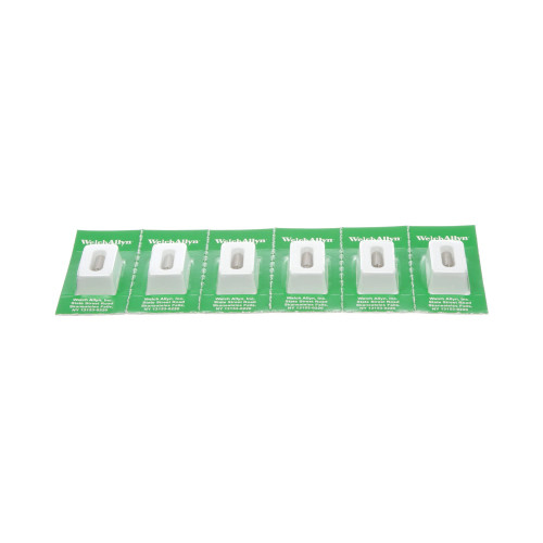 Otoscope Replacement Bulb Welch Allyn Halogen 2.5 Volt 1.7 Watts 03400-U6 Box of 6