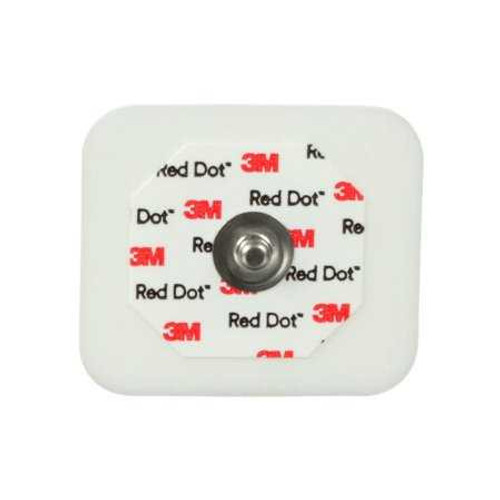 ECG Snap Electrode 3M Red Dot Monitoring Radiolucent 50 per Bag 2560 Bag/50 16-89166 3M 368360_BG