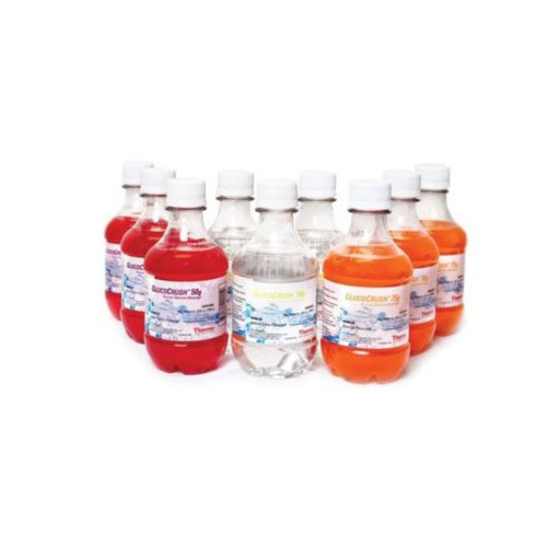 Glucose Tolerance Beverage GlucoCrush Fruit Punch 50 Gram Pregt Women 10 oz. per Bottle B2495-1C Case of 24