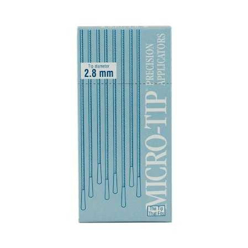 Swabstick Micro-Tip Cotton Tip Wood Shaft 6 Inch NonSterile 200 per Pack A2.8PC Case/10000 30431100 Solstice 555951_CS