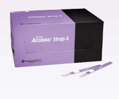 Rapid Test Kit Acceava Infectious Disease Immunoassay Strep A Test Throat Swab Sample 50 Tests 4580295008 Kit/50 54859051508 Abbott Rapid Dx North America LLC 565564_KT