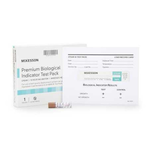 McKesson Sterilization Biological Indicator Pack Steam 73-SBT025 Case/25 3001 MCK BRAND 524875_CS