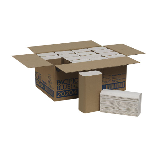 Paper Towel Pacific Blue Basic Multi-Fold 9-1/5 x 9-2/5 Inch 20204 Pack of 1