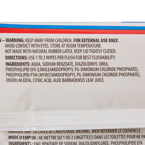 Cardinal Health Wings Flushable Personal Wipe Soft Pack Unscented 44 Count, 2AWUF-42, Pack of 44