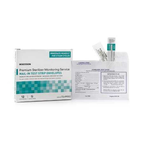 McKesson Sterilizer Monitoring Mail-In Service Steam / EO Gas / Dry Heat / Chemical Vapor 73-PP012 Case/10 71825 MCK BRAND 524532_CS