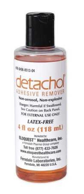 Adhesive Remover DetacholLiquid 4 oz. 0513-04 Box/12 56973 Ferndale Laboratories 892944_BX