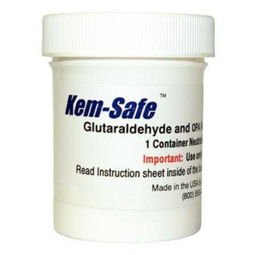 OPA / Glutaraldehyde Neutralizer Kem-Safe RTU Powder 6 oz. Container Single Use 9075 Case/24 7608 Kem Medical Products 676930_CS