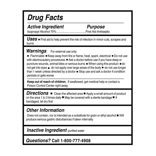 McKesson Brand Antiseptic Isopropyl Alcohol Topical Liquid 1 gal. Bottle, 23-A0023, Pack of 1
