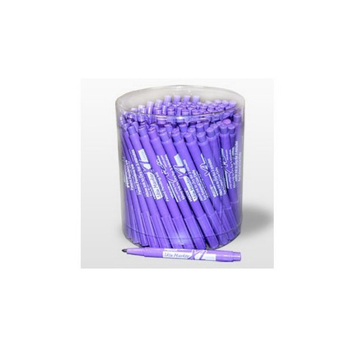 Skin Marker Viscot XL Prep-Resistant Gentian Violet Ink Mini Regular Tip NonSterile 1450XL-1000 Case of 1000