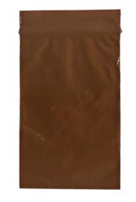 Reclosable UV Protection Bag 2 X 3 Inch Plastic Amber Zipper Closure, Q207, Pack of 100