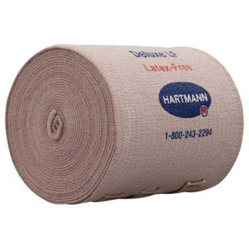 Elastic Bandage Deluxe 6 Inch X 11 Yard Standard Compression Clip Detached Closure Tan NonSterile 38610000 Box/6 7800TLC-XL Hartmann 379890_BX