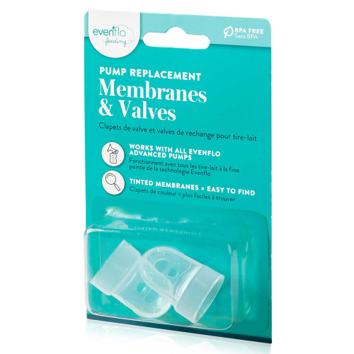 Replacement Membrane and Valve 5141111 Case/24 110332 Evenflo 1041182_CS Replacement Membrane and Valve 5141111 Case/24 110332 Evenflo 1041182_CS