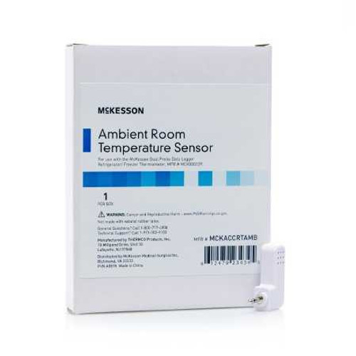 Ambient Room Temperature Sensor McKesson Temperature Range 32-122 F 0-50 C For use with the McKesson Dual Probe Data Logger Refrigerator/ Freezer Thermometer MFR MCK80022P MCKACCRTAMB Each/1 125273 MCK BRAND 1109974_EA