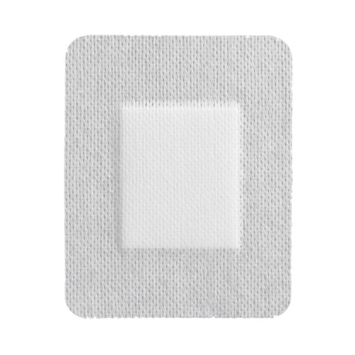 Adhesive Dressing Medline 4 X 5 Inch Gauze Rectangle White Sterile MSC3245 Case/150 11-2161-9 MEDLINE 894977_CS