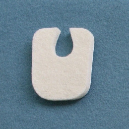 Protective Pad McKesson Size 105 Adhesive Foot 9207 Pack of 100