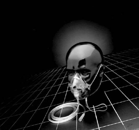 Salter Labs Oxygen Mask Elongated Style Pediatric Adjustable Head Strap, 1122-7-50, Case of 50