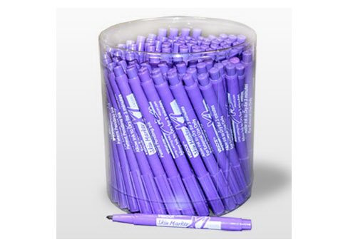 Skin Marker Viscot XL Prep-Resistant Gentian Violet Ink Mini Regular Tip NonSterile 1450XL-1000 Pack of 100