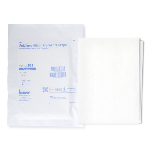 Surgical Drape Minor Procedure Drape 18 W x 26 L Inch Sterile 698 Case of 4