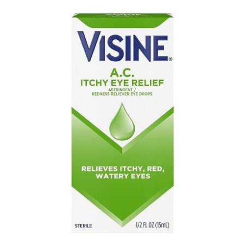 Irritated Eye Relief VisineAC0.5 oz. Eye Drops 00312547493772 Case/36 9707 Johnson & Johnson Consumer 677862_CS