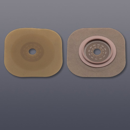 Ostomy Barrier FlexTend Trim to Fit, Extended Wear Without Tape 70 mm Flange Blue Code System Hydrocolloid Up to 2-1/4 Inch Opening 15604 Pack of 1