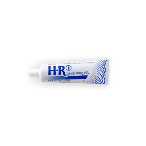 HR Lubricating Jelly, Chlorhexidine free, Sterile, 4 oz., Box of 12
