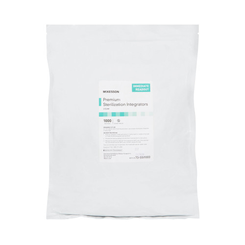McKesson Sterilization Chemical Integrator Strip Steam 4'' 73-SSI1000, Case of 1