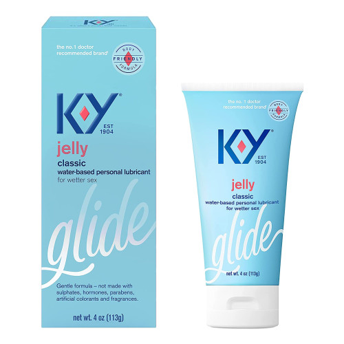 K-Y Personal Lubricant, 4 oz. Tube of 1