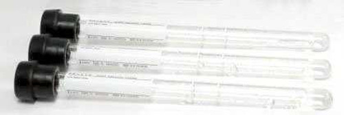 Excyte Non-Vacuum Tube Sedimentation Tube Westergren Erythrocyte Sedimentation ESR Sodium Citrate Additive 8 X 120 mm 1 mL Black Conventional Closure Glass Tube EX-50100 Box/50 23390 Elitech Group Inc 958115_BX