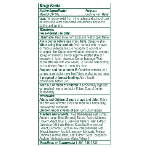 Topical Pain Relief Biofreeze Professional 5% Strength Menthol Topical Gel 32 oz. 13429 Case/16 Performance Health 1027518_CS