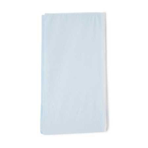 Stretcher Sheet Flat 40 X 90 Inch Blue / White Tissue / Poly Disposable 52166 Case/50 90602 Graham Medical Products 865510_CS