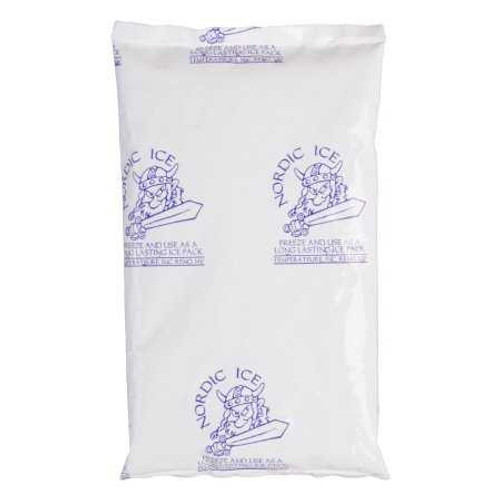 Refrigerant Gel Pack Nordic Ice 3/4 X 4 X 6-1/2 Inch 8 oz. For Safe Transport of Food Pharmaceuticals and Medical Products NI8 Case/72 11-007 Nordic Ice 1138692_CS