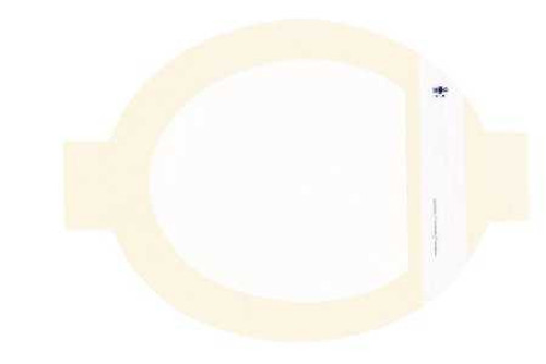 Transparent Film Dressing 3M Tegaderm HP Oval 4 X 4-1/2 Inch Frame Style Delivery With Label Sterile 9546HP Case/200 5113166993 3M 210039_CS