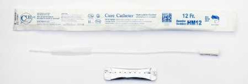 Urethral Catheter Cure Catheter Straight Tip Hydrophilic Coated Plastic 12 Fr. 16 Inch HM12 Case/300 8881535796 CURE MEDICAL 883232_CS